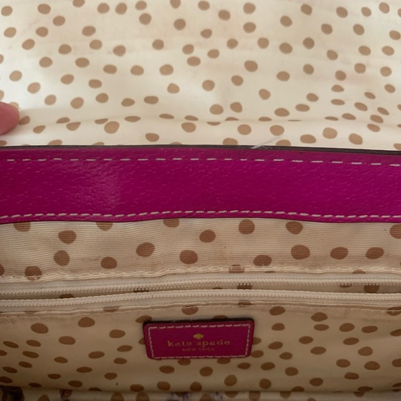 Kate Spade Pink crossbody leather handbag - Picture 3 of 4